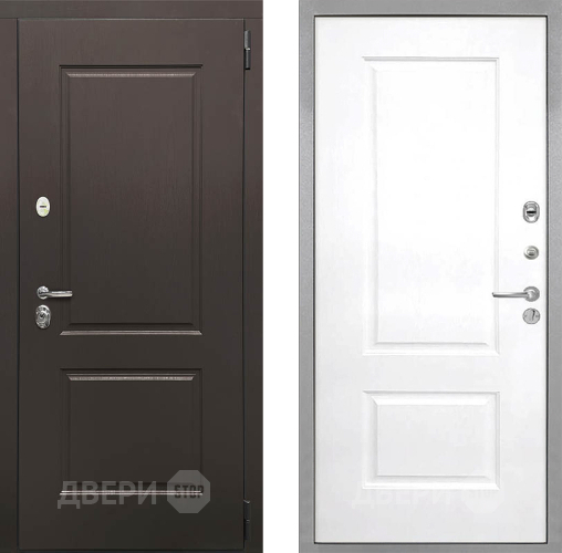 Входная металлическая Дверь Интекрон (INTECRON) Кампо Альба Роял Вуд белый в Одинцово