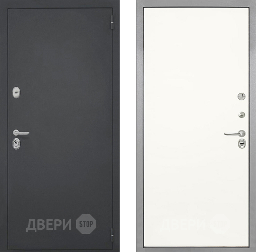 Входная металлическая Дверь Интекрон (INTECRON) Гектор Гладкая Слоновая кость в Одинцово