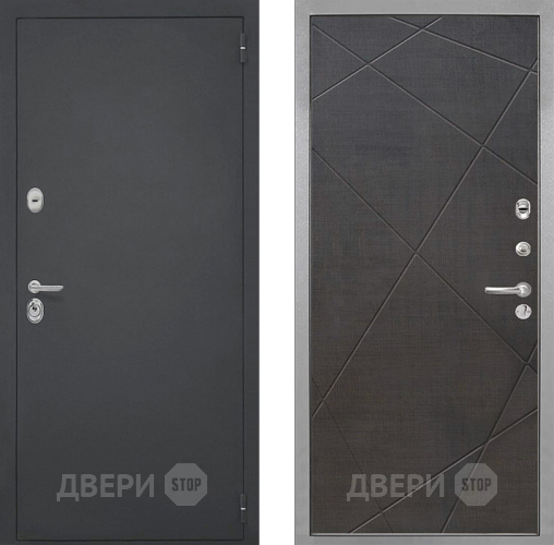 Входная металлическая Дверь Интекрон (INTECRON) Гектор Лучи-М Венге распил кофе в Одинцово