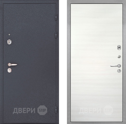 Входная металлическая Дверь Интекрон (INTECRON) Колизей Гладкая Дуб сильвер поперечный в Одинцово