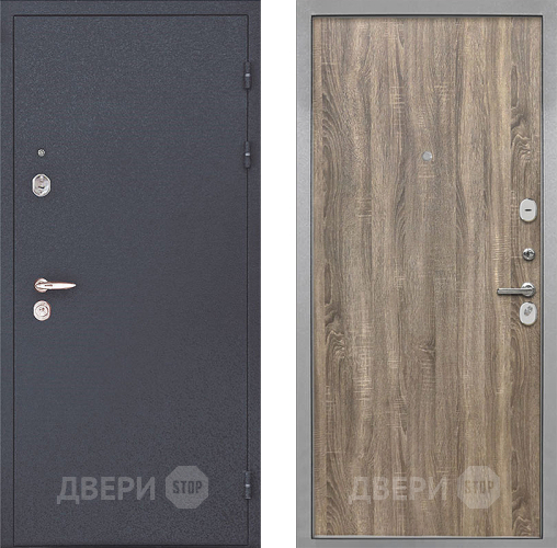 Входная металлическая Дверь Интекрон (INTECRON) Колизей Гладкая Дуб турин в Одинцово