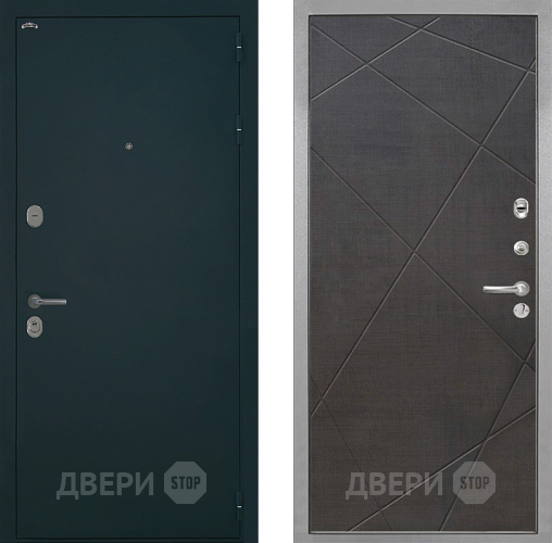 Входная металлическая Дверь Интекрон (INTECRON) Греция Лучи-М Венге распил кофе в Одинцово