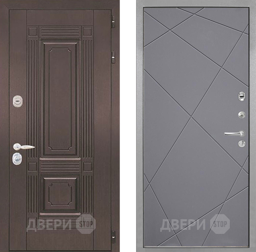 Дверь Интекрон (INTECRON) Италия Лучи-М Графит софт в Одинцово