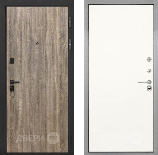 Дверь Интекрон (INTECRON) Профит Black Дуб Турин Гладкая Слоновая кость в Одинцово