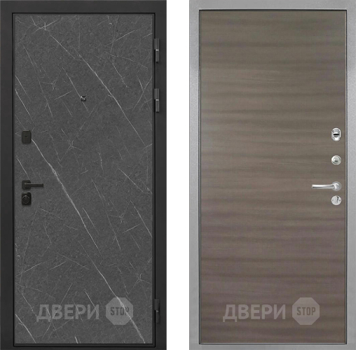 Дверь Интекрон (INTECRON) Профит Black Гранит Лава Оникс Гладкая Дуб тоскано поперечный в Одинцово