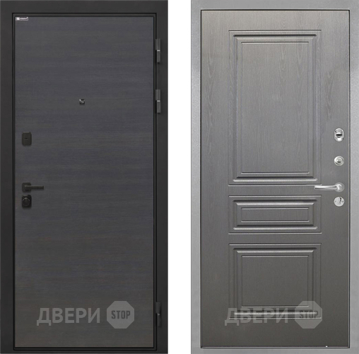 Дверь Интекрон (INTECRON) Профит Black Эковенге ФЛ-243 Графит вуд дуб в Одинцово