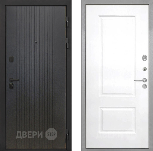 Входная металлическая Дверь Интекрон (INTECRON) Профит Black ФЛ-295 Альба Роял Вуд белый в Одинцово