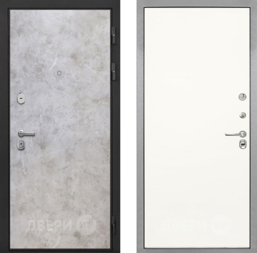 Дверь Интекрон (INTECRON) Гектор Мрамор Светлый Гладкая Слоновая кость в Одинцово