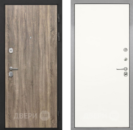 Дверь Интекрон (INTECRON) Гектор Дуб Турин Гладкая Слоновая кость в Одинцово