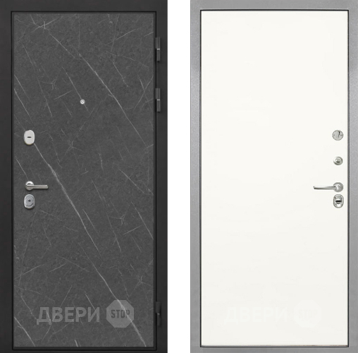 Дверь Интекрон (INTECRON) Гектор Гранит Лава Оникс Гладкая Слоновая кость в Одинцово