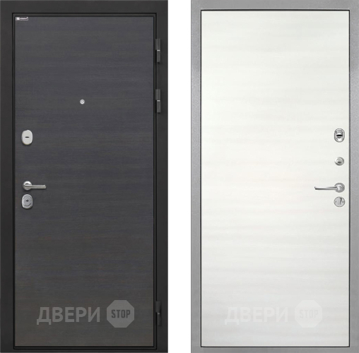 Входная металлическая Дверь Интекрон (INTECRON) Гектор Эковенге Гладкая Дуб сильвер поперечный в Одинцово