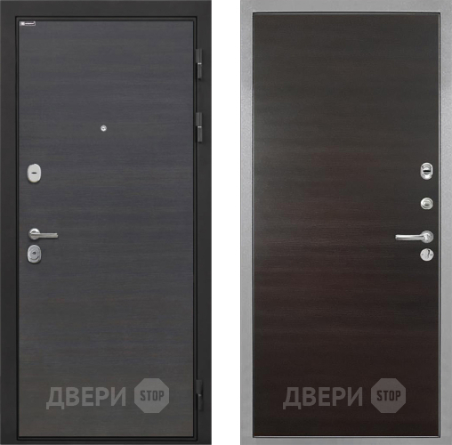 Входная металлическая Дверь Интекрон (INTECRON) Гектор Эковенге Гладкая Эковенге поперечный в Одинцово