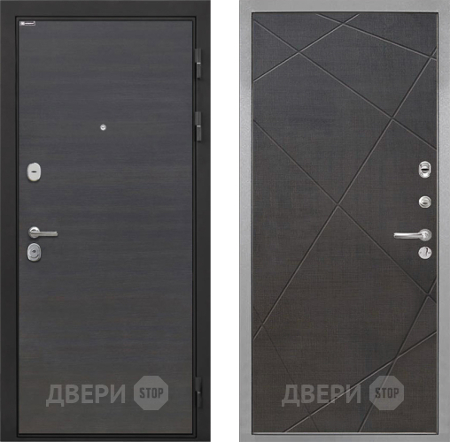 Дверь Интекрон (INTECRON) Гектор Эковенге Лучи-М Венге распил кофе в Одинцово