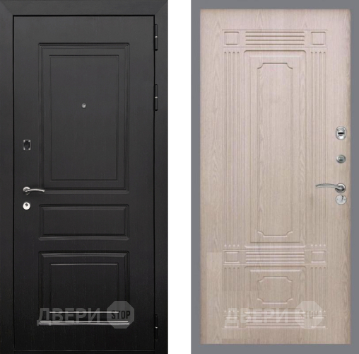 Входная металлическая Дверь Рекс (REX) 6 Венге FL-2 Беленый дуб в Одинцово