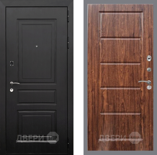 Входная металлическая Дверь Рекс (REX) 6 Венге FL-39 орех тисненый в Одинцово