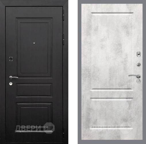 Дверь Рекс (REX) 6 Венге FL-117 Бетон светлый в Одинцово