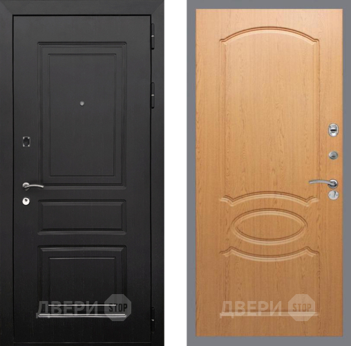 Входная металлическая Дверь Рекс (REX) 6 Венге FL-128 Дуб в Одинцово