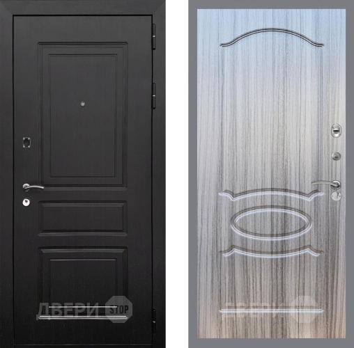 Входная металлическая Дверь Рекс (REX) 6 Венге FL-128 Сандал грей в Одинцово