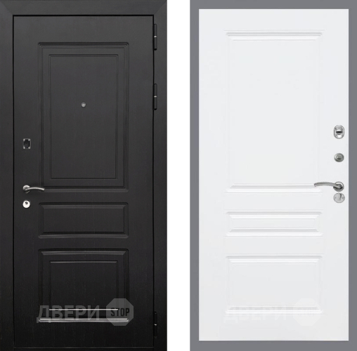 Входная металлическая Дверь Рекс (REX) 6 Венге FL-243 Силк Сноу в Одинцово