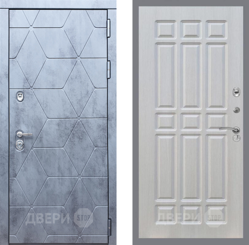 Входная металлическая Дверь Рекс (REX) 28 FL-33 Лиственница беж в Одинцово