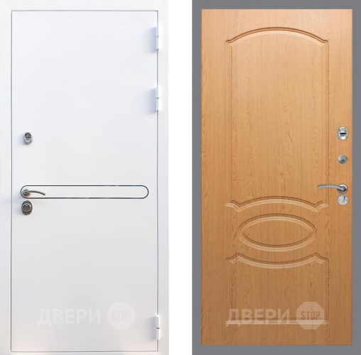 Входная металлическая Дверь Рекс (REX) 27 FL-128 Дуб в Одинцово