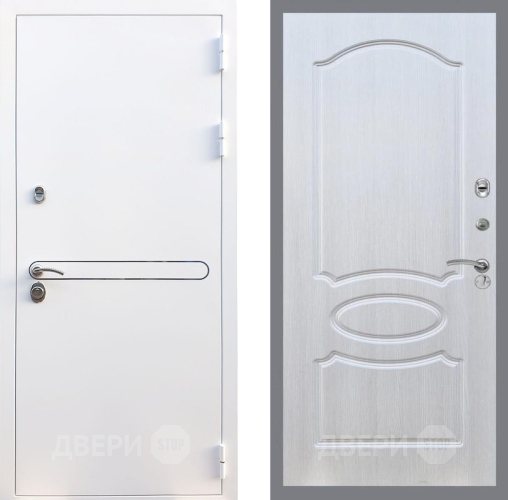 Входная металлическая Дверь Рекс (REX) 27 FL-128 Лиственница беж в Одинцово