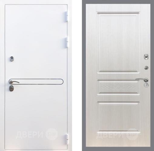 Входная металлическая Дверь Рекс (REX) 27 FL-243 Лиственница беж в Одинцово