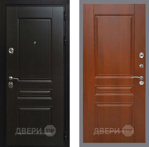 Входная металлическая Дверь Рекс (REX) Премиум-Н FL-243 Итальянский орех в Одинцово