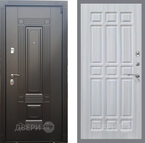 Входная металлическая Дверь Рекс (REX) 9 FL-33 Сандал белый в Одинцово