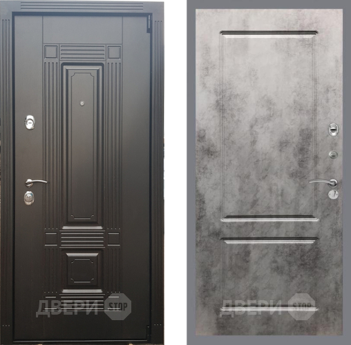 Дверь Рекс (REX) 9 FL-117 Бетон темный в Одинцово