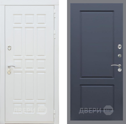 Входная металлическая Дверь Рекс (REX) 8 Силк Сноу FL-117 Силк титан в Одинцово