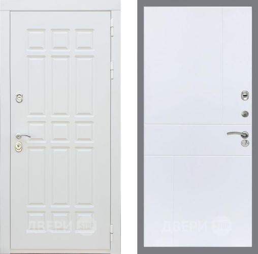 Дверь Рекс (REX) 8 Силк Сноу FL-290 Силк Сноу в Одинцово