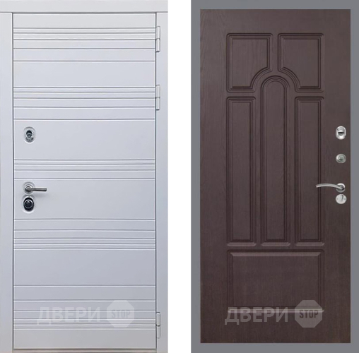 Входная металлическая Дверь Рекс (REX) 14 Силк Сноу FL-58 Венге в Одинцово