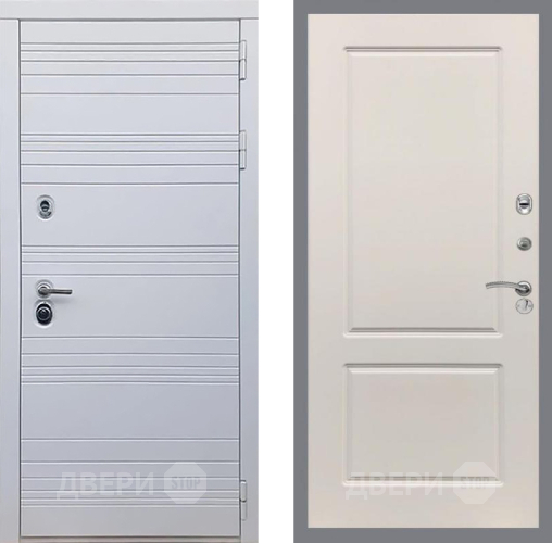 Входная металлическая Дверь Рекс (REX) 14 Силк Сноу FL-117 Шампань в Одинцово