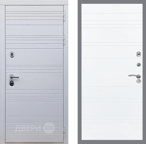 Дверь Рекс (REX) 14 Силк Сноу Line Силк Сноу в Одинцово