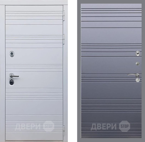 Входная металлическая Дверь Рекс (REX) 14 Силк Сноу Line Силк титан в Одинцово