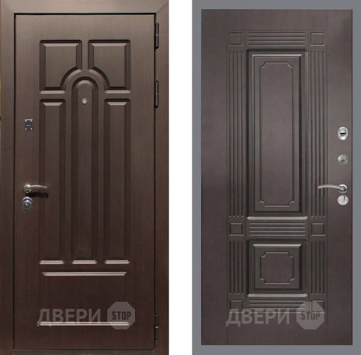 Дверь Рекс (REX) Эврика FL-2 Венге в Одинцово