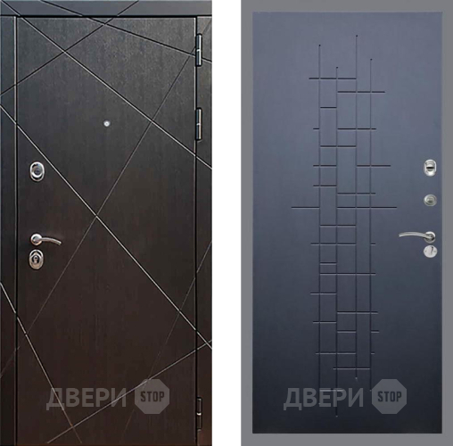 Входная металлическая Дверь Рекс (REX) 13 Венге FL-289 Ясень черный в Одинцово