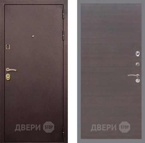 Входная металлическая Дверь Рекс (REX) Лайт 3К GL венге поперечный в Одинцово