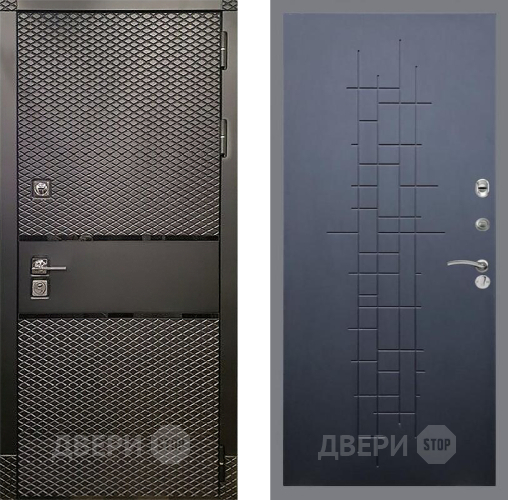 Входная металлическая Дверь Рекс (REX) 15 Черный Кварц FL-289 Ясень черный в Одинцово