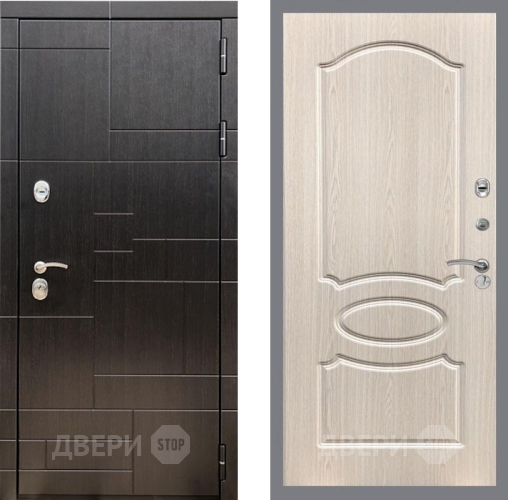 Входная металлическая Дверь Рекс (REX) 20 FL-128 Беленый дуб в Одинцово