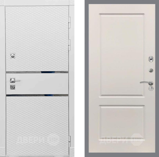 Входная металлическая Дверь Рекс (REX) 15 Силк Сноу FL-117 Шампань в Одинцово