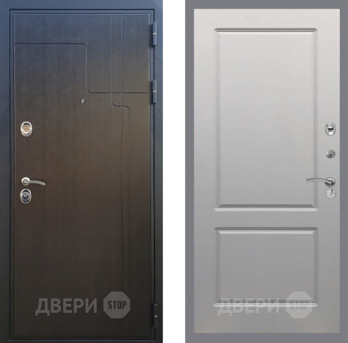 Входная металлическая Дверь Рекс (REX) Премиум-246 FL-117 Грей софт в Одинцово