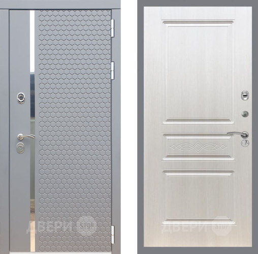 Входная металлическая Дверь Рекс (REX) 24 FL-243 Лиственница беж в Одинцово