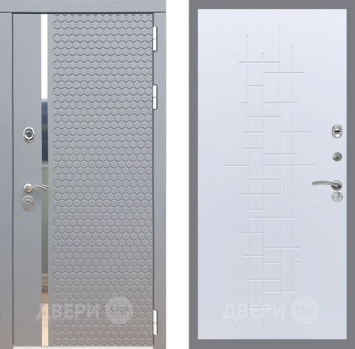 Входная металлическая Дверь Рекс (REX) 24 FL-289 Белый ясень в Одинцово