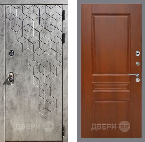 Входная металлическая Дверь Рекс (REX) 23 FL-243 Итальянский орех в Одинцово