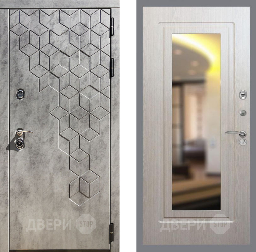 Дверь Рекс (REX) 23 FLZ-120 Беленый дуб в Одинцово