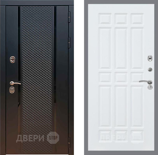 Входная металлическая Дверь Рекс (REX) 25 FL-33 Силк Сноу в Одинцово