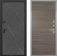 Дверь Интекрон (INTECRON) Профит Black Гранит Лава Оникс Гладкая Дуб тоскано поперечный в Одинцово