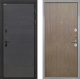 Дверь Интекрон (INTECRON) Профит Black Эковенге Гладкая шпон Венге коричневый